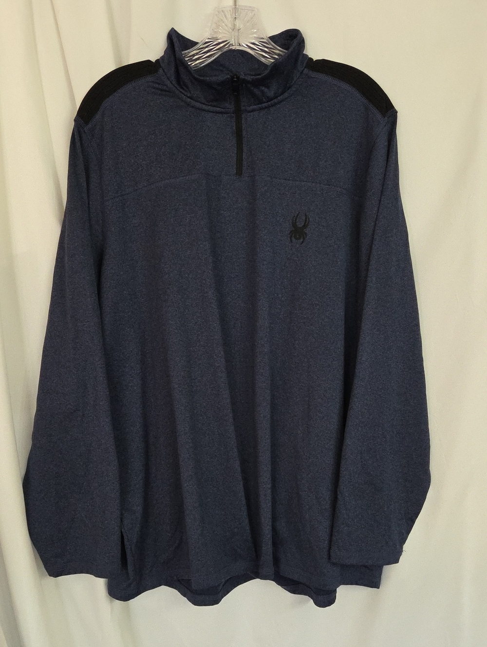 Spider Active Small Zip MediumBlue Pull Over Size XL/TG